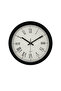CLASSIC WALL CLOCK ROMAN NUMBERS 30 CM BLACK