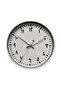 ARABIC NUMBERS WALL CLOCK 30 CM WHITE