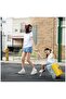 Ride-able Kids' Luggage Case with Child Seat, 20in Carry-on, 50kg Load - 7