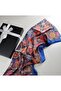 Luxury Voile Silk Shawl Hijab Foulard Scarf Shawl Ethnic Pattern 70 X 180 cm - 2