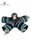 Pet Tunnel, 5 Exits, Can Be Used For Multiple Pets To Play, Foldable, Easy To Carry - 3