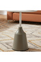 Modern round side table - 4