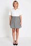 Women's Mini Pleated Jacquard Woven Skirt Regular Waist Functional Durable Quality Comfortable Stylish - 5