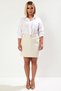 Women's High Waist A-Line Denim Skirt Plain Pattern 100% Cotton Mold Functional Durable Comfortable