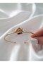 Gold Color Adjustable Birth Month Flower Bracelet (August)