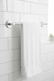 Stainless Steel Bathroom 40 cm Chrome Rod Long Towel Rack (Wall Hanger)