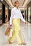 Women's A-Line Lace Detailed Maxi Skirt %98 Polyester %2 Elastane Functional Durable Sports - 4