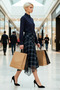 Women Midi Skirt High Waist Skater Fit Asymmetrical Hem Functional Durable Quality Stylish - 4