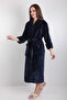 100% Bamboo Women's Shawl Collar Long Dressing Gown / Bathrobe - 4