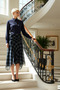 Women Midi Skirt High Waist Skater Fit Asymmetrical Hem Functional Durable Quality Stylish - 3