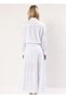 Women's A-Line Maxi Length Bow Detail Woven Skirt Functional Durable Quality Comfortable Stylish - 6