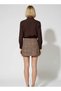 Women's A-Line Plaid Patterned Mini Skirt Functional Durable Quality Comfortable Aesthetic - 6