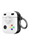 أبل إيربودز 2/1. غطاء حماية بتصميم GamePad من Nesil Kılıf باللون الأبيض
