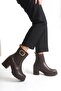 Nvl 535 Belt Detailed Thick Heeled Boots - 2