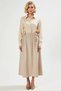 Women's Plain Woven Maxi Skirt A-Line 100% Cotton Functional Durable Quality Comfortable Stylish - 5