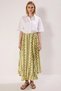 Women's Asymmetrical Slit Maxi Skirt 100% Viscose Functional Durable Quality Comfortable Stylish - 4