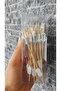 12 cm Bamboo Toothpicks with 50 Snowman Figures • New Year's Presentation and Party Decoration Set, Cocktail - 3