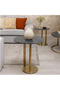 Modern round side table