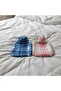 1 Piece 2 Liter Plaid Patterned Hot Water Bag with Cover – Soft, Safe, and Long-Lasting Heat Preservation - 2