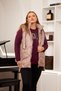 Women's Plus Size Quilted, Detachable Hood, Pockets, Embroidery, Windproof Vest