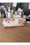 Vintage Pattern Handmade Pen Holder Lined with Zipper