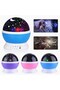 Moon Star Patterned 360 °   Rotating Projector Colorful Led Sleep Light Baby Kids Room Night Light Pink - 5