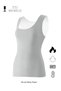 Women's Luxury Gray Thermal Underwear Strap Tank Top Body T-Shirt