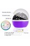 Moon Star Patterned 360 °   Rotating Projector Colorful Led Sleep Light Baby Kids Room Night Light Purple - 4