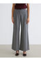 Vizyon New Season Loose Fit Wide Leg Women's Pleated Trousers - 2