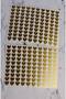 Gold Gold Heart Shaped Sticker Label Gift Packaging Label 3X3 cm - 2