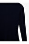 X Melis Ağazat - Long Sleeve Mock Neck Knitwear Sweater - 5