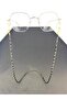 Pyramid Full Stone Eyeglass Cord / Chain Black - 3