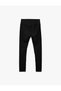 Slim Fit Sports Leggings with High Waist Stitching Detail - 2