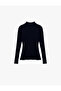 X Melis Ağazat - Long Sleeve Mock Neck Knitwear Sweater - 3