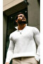 Men's Fisherman Zip Neck Long Sleeve Knitwear - 2