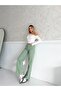Chain High Waist Full Fit Loose Pants - 3