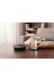 Coaster with Stitched Faux Leather Black 6 Pieces (with Holder Stand) - 5