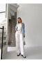 Chain High Waist Full Fit Loose Leg Pants - 3