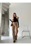 Chain High Waist Full Fit Loose Pants - 3