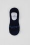 Girl's Ballerina Socks Heart Printed 7-14 Years Old, Navy Blue - 2