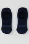 Girl's Ballerina Socks Heart Printed 7-14 Years Old, Navy Blue