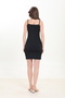 Women's Clothing Strap Sleeveless Stretch Fabric Dress - 4