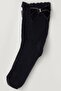 Girl's Mesh Socks with Bow Accessory and Rhinestones, Age 9-12, Navy Blue - 3