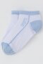Artı Boys' Booties Socks Sports Writing Printed 1-14 Years, White - 3