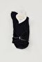 Girl's Mesh Socks with Bow Accessory and Rhinestones, Age 9-12, Navy Blue - 2
