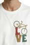 Vintage Bicycle Figured and Love Written Retro Design Premium Men's T-Shirt - 7
