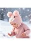 (6 Months-2 Years) Bear Ear Winter Knitted Girl/Boy Beanie Hat - 2