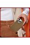 iPhone 16 Pro Max Hard TPU Case with Shockproof Bumper, Textured Non-Slip Brown (H) - 8