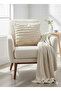 Cappadocia Rabbit Fur, Soft, Double-Sided, Warm Throw Pillow Cover with Hidden Zipper 40X40