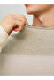 JJEHILL Knit Ecru Beige Men's Raglan Sleeve Sweat Sweater - 3